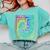 PE Teacher Phys Ed Tie Dye Physical Education Appreciation Comfort Colors Sweatshirt Chalky Mint