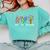 Peace Love Montessori Daycare Teacher Appreciation Comfort Colors Sweatshirt Chalky Mint Peace Love Montessori Daycare Teacher Appreciation Comfort Colors Sweatshirt Chalky Mint
