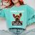 Personal Stalker I'Ll Follow You Wherever You Go Yorkie Comfort Colors Sweatshirt Chalky Mint