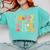 In My Physical Education Era PE Teacher Women Men Comfort Colors Sweatshirt Chalky Mint