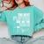 Piano Art For Men Women Pianist Piano Teacher Piano Player Comfort Colors Sweatshirt Chalky Mint