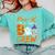 Pre K Boo Crew Teacher Student Halloween Pre Kindergarten Comfort Colors Sweatshirt Chalky Mint