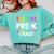 Pre-K Crew Teacher Team Squad Hello Back School Graduation Comfort Colors Sweatshirt Chalky Mint