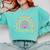 Pre-K Preschool Kindergarten Future Teacher Rainbow Comfort Colors Sweatshirt Chalky Mint