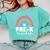 Pre-K Teacher Cute Pre Kindergarten For Teachers Rainbow For Men Women Kids Comfort Colors Sweatshirt Chalky Mint Pre-K Teacher Cute Pre Kindergarten For Teachers Rainbow For Men Women Kids Comfort Colors Sweatshirt Chalky Mint