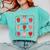 Preschool Is My Jam Strawberry Teacher First Day Of School Comfort Colors Sweatshirt Chalky Mint