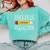 Progress Over Perfection Motivational Back To School Teacher Comfort Colors Sweatshirt Chalky Mint