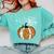 Pumpkin Music Teacher Halloween Fall Music Notes Autumn Comfort Colors Sweatshirt Chalky Mint