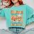 Pumpkin Spice Makes The Teacher Nice Teacher Graduation Comfort Colors Sweatshirt Chalky Mint