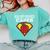 Real Superheroes Don't Wear Capes Teacher Shirt Teaching Te Comfort Colors Sweatshirt Chalky Mint
