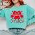 Red Ribbon Week Awareness For Students And Teachers Men Women Girls Kids Comfort Colors Sweatshirt Chalky Mint