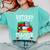 Retired But Forever a Teacher At Heart Teacher Retirement Comfort Colors Sweatshirt Chalky Mint