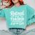 Retired PE Teacher Legend Left The Gym Physical Education Comfort Colors Sweatshirt Chalky Mint