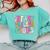 Retro Infant Teacher Vibes Women Daycare Teacher Comfort Colors Sweatshirt Chalky Mint Retro Infant Teacher Vibes Women Daycare Teacher Comfort Colors Sweatshirt Chalky Mint