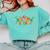Retro Preschool Cute Dinosaur Preschool Teacher Kids Boys Comfort Colors Sweatshirt Chalky Mint Retro Preschool Cute Dinosaur Preschool Teacher Kids Boys Comfort Colors Sweatshirt Chalky Mint