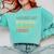 Retro Scientist Warning May Talk About Science Teacher Comfort Colors Sweatshirt Chalky Mint