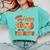 Retro I Teach The Cutest Turkey Thanksgiving Pumpkin Teacher Comfort Colors Sweatshirt Chalky Mint Retro I Teach The Cutest Turkey Thanksgiving Pumpkin Teacher Comfort Colors Sweatshirt Chalky Mint
