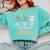 Rock Paper Scissors Teacher Librarian Nothing Beats Reading Comfort Colors Sweatshirt Chalky Mint