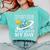 Rotation Of Earth Science Teacher Earth Day Men Women Comfort Colors Sweatshirt Chalky Mint
