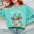 Santa's Favorite Music Teacher Christmas Santa Hat Matching Comfort Colors Sweatshirt Chalky Mint Santa's Favorite Music Teacher Christmas Santa Hat Matching Comfort Colors Sweatshirt Chalky Mint
