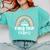 School Bus Trip Vibes Students Teachers Students Field Trip Comfort Colors Sweatshirt Chalky Mint