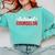 School Counselor Teacher Guidance Counseling For Men Women Kids Comfort Colors Sweatshirt Chalky Mint