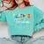 Science Teacher Tie Dye First Day Of School Back To School Men Women Girls Kids Comfort Colors Sweatshirt Chalky Mint