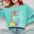 She Works Willingly With Her Hands Proverbs Daycare Teacher Men Women Comfort Colors Sweatshirt Chalky Mint