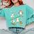 Silly Goose Behavior Analyst RBT ABA Therapy SPED Teacher Comfort Colors Sweatshirt Chalky Mint