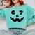 Six Seven Halloween Costume For Students Teachers 6 7 Comfort Colors Sweatshirt Chalky Mint