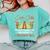 Social Studies Teacher World History Teacher Men Women Comfort Colors Sweatshirt Chalky Mint
