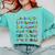 SPANISH ALPHABET MAESTRA SPANISH TEACHER Comfort Colors Sweatshirt Chalky Mint SPANISH ALPHABET MAESTRA SPANISH TEACHER Comfort Colors Sweatshirt Chalky Mint