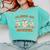Special Education All Minds SPED Teacher Ghost Halloween Comfort Colors Sweatshirt Chalky Mint