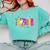 Spooky Halloween Teacher Para Counselor SPED Preppy Boo Kids Comfort Colors Sweatshirt Chalky Mint