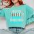 Super Teacher By Day Super Tired By Night Superhero Teacher Men Women Comfort Colors Sweatshirt Chalky Mint