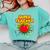 Superhero Teacher Appreciation Teaching Tee Comfort Colors Sweatshirt Chalky Mint