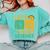 Lets Tacos Bout Science Teacher Chemistry Physics Comfort Colors Sweatshirt Chalky Mint