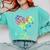 It Takes A Big Heart To Shape Little Minds Teacher Student Men Women Kids Comfort Colors Sweatshirt Chalky Mint