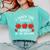 I Teach The Cutest Apples In The Orchard Cute Fall Teacher Comfort Colors Sweatshirt Chalky Mint I Teach The Cutest Apples In The Orchard Cute Fall Teacher Comfort Colors Sweatshirt Chalky Mint