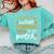 I Teach The Cutest Pumpkins In The Patch Shirt Teacher Comfort Colors Sweatshirt Chalky Mint