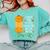 I Teach Cutest Pumpkins In Patch Thanksgiving Teacher Pre-K For Men Women Comfort Colors Sweatshirt Chalky Mint