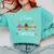 I Teach The Cutest Turkeys School Teachers Thanksgiving Comfort Colors Sweatshirt Chalky Mint I Teach The Cutest Turkeys School Teachers Thanksgiving Comfort Colors Sweatshirt Chalky Mint