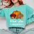 Teach Love Inspire Autumn Fall Plaid Leopard Pumpkin Teacher For Men Women Kids Comfort Colors Sweatshirt Chalky Mint
