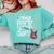 I Teach Rock Stars Music Teacher Guitar Player Comfort Colors Sweatshirt Chalky Mint