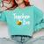 Teacher Bee Bumblebee Back To School Comfort Colors Sweatshirt Chalky Mint Teacher Bee Bumblebee Back To School Comfort Colors Sweatshirt Chalky Mint