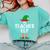 The Teacher Elf Matching Family Christmas Comfort Colors Sweatshirt Chalky Mint The Teacher Elf Matching Family Christmas Comfort Colors Sweatshirt Chalky Mint