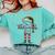The Teacher Elf Shirt Matching Family Christmas Elf Men Women Kids Comfort Colors Sweatshirt Chalky Mint The Teacher Elf Shirt Matching Family Christmas Elf Men Women Kids Comfort Colors Sweatshirt Chalky Mint