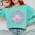 In My Teacher Era Yeehaw Pink Teacher Western Cowgirl Comfort Colors Sweatshirt Chalky Mint