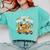 Teacher Halloween School Bus Driver Cute Ghost Witch Party Comfort Colors Sweatshirt Chalky Mint Teacher Halloween School Bus Driver Cute Ghost Witch Party Comfort Colors Sweatshirt Chalky Mint