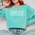 Teacher The Inspiration Element Periodic Table Word Science Comfort Colors Sweatshirt Chalky Mint